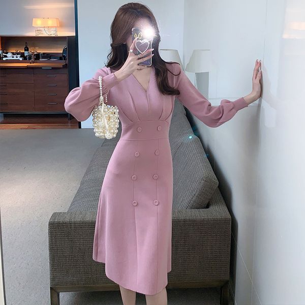 casual dresses cmaz autumn and winter long sleeve western style all-matching sheath mid-length base knitting dress for women v2ug, Black;gray
casual dresses cmaz autumn and winter long sleeve western style all-matching sheath mid-length base knitting dress for women v2ug, Black;gray