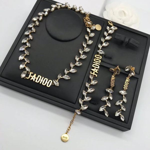 branded's new wheat ear necklace earrings series women's d signature net red versatile bracelet jewelry, Golden
branded's new wheat ear necklace earrings series women's d signature net red versatile bracelet jewelry, Golden