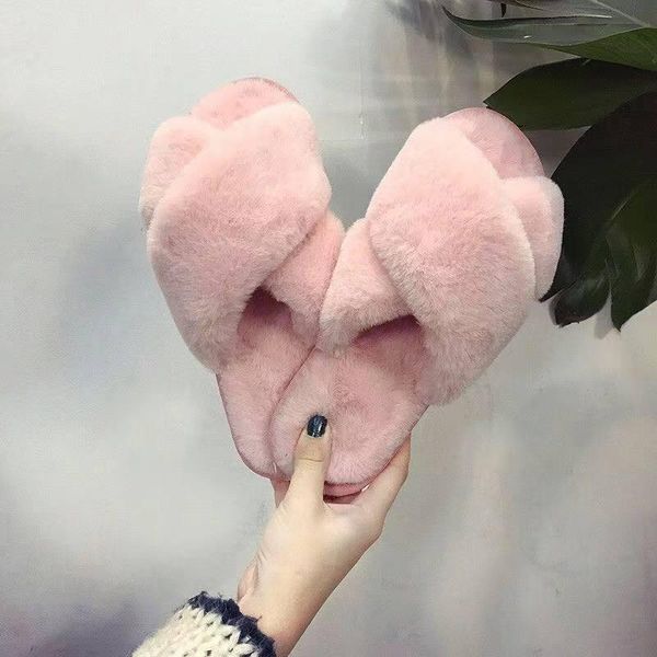 women cross band slippers soft plush furry open toe house shoes indoor fur warm comfy slip on breathable bedroom, Black
women cross band slippers soft plush furry open toe house shoes indoor fur warm comfy slip on breathable bedroom, Black