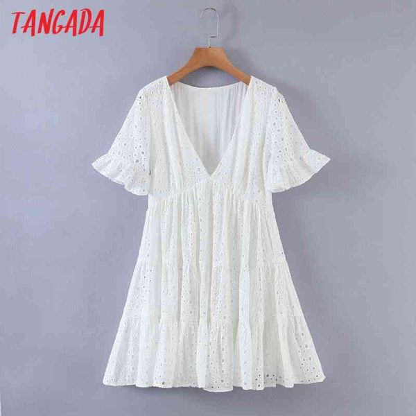 women cotton embroidery romantic dress short sleeve females mini dresses vestidos qw68 210416, Black;gray
women cotton embroidery romantic dress short sleeve females mini dresses vestidos qw68 210416, Black;gray