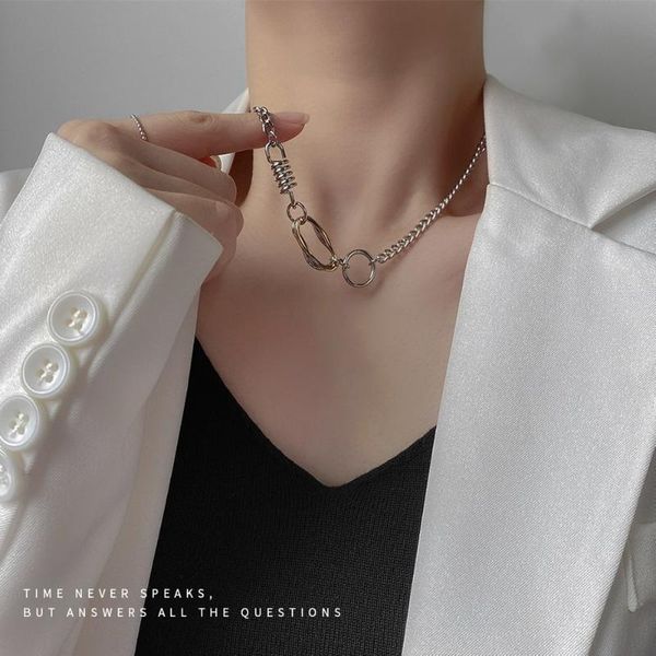 chains cosysail simple geometry round cirlce pendant necklace for female minimalism stainless steel chain jewelry 2021, Silver
chains cosysail simple geometry round cirlce pendant necklace for female minimalism stainless steel chain jewelry 2021, Silver