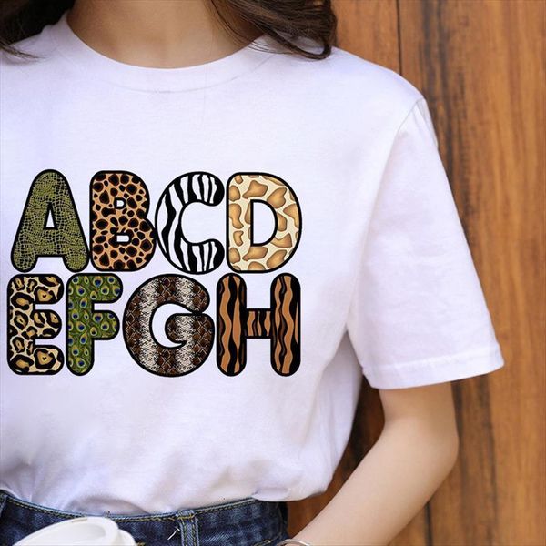 fashion leopard graphic printed womens t shirt letter printing short sleeve hipster summer casual tee lady, White
fashion leopard graphic printed womens t shirt letter printing short sleeve hipster summer casual tee lady, White