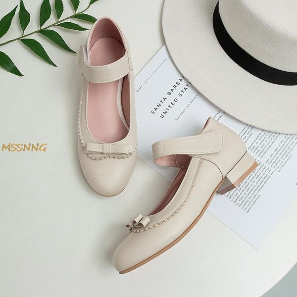 dress shoes big siez spring autumn women's pumps cute sweet butterfly knot ladies round toe mary janes single, Black 
dress shoes big siez spring autumn women's pumps cute sweet butterfly knot ladies round toe mary janes single, Black