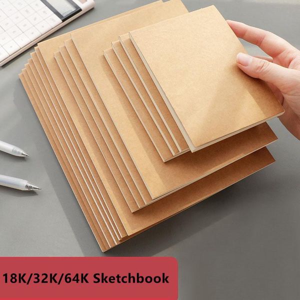 2pcs sketchbook diary for drawing painting graffiti cover kraft draft paper notebook 18k 32k 64k school supplies notepads, Purple;pink
2pcs sketchbook diary for drawing painting graffiti cover kraft draft paper notebook 18k 32k 64k school supplies notepads, Purple;pink