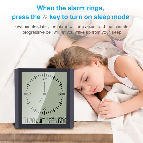 wall clocks alarm clock digital with function humidity temperature date week display sleepiness table electric
wall clocks alarm clock digital with function humidity temperature date week display sleepiness table electric