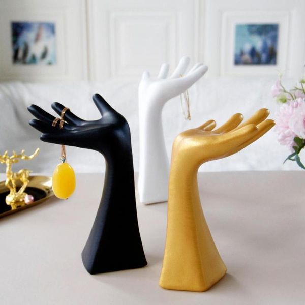 hooks & rails 1 pcs jewelry display stand resin smooth surface hand shape design lady mannequin shaped watch holder for home
hooks & rails 1 pcs jewelry display stand resin smooth surface hand shape design lady mannequin shaped watch holder for home