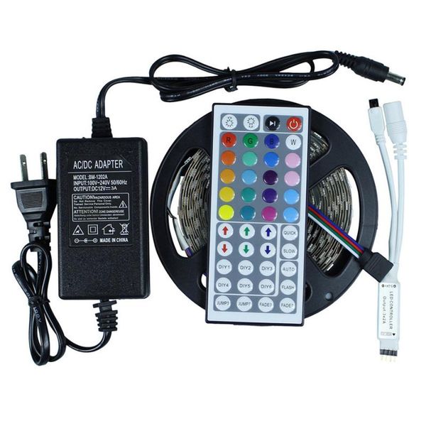 led strip rgb 300leds flexible tape ip44 non-waterproof + 44 key ir remote controller +12v 3a 36w power adapter strips
led strip rgb 300leds flexible tape ip44 non-waterproof + 44 key ir remote controller +12v 3a 36w power adapter strips