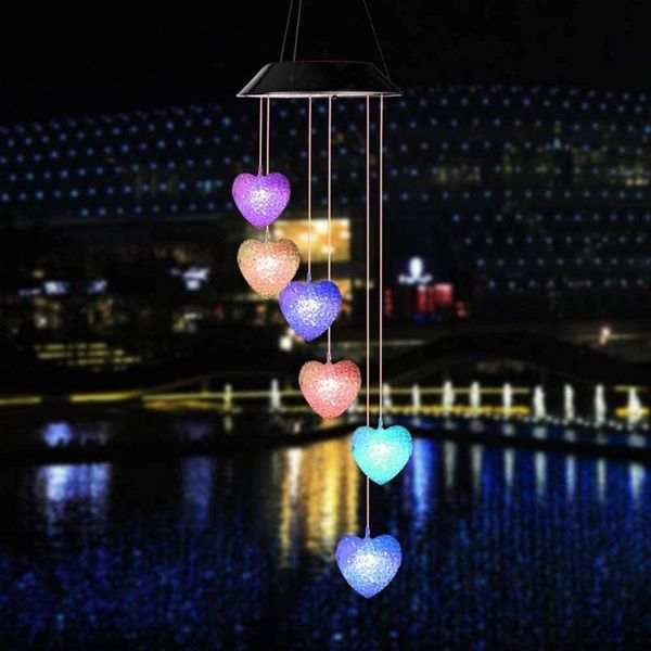solar lamps color changing power wind chime heart waterproof outdoor light romantic giftfor patio yard garde
solar lamps color changing power wind chime heart waterproof outdoor light romantic giftfor patio yard garde