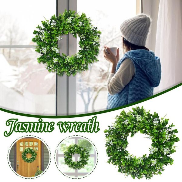 simulation leaf wreath flowers green round creative artificial garland hanging pendants wedding decoration home accessories decorative & wre
simulation leaf wreath flowers green round creative artificial garland hanging pendants wedding decoration home accessories decorative & wre