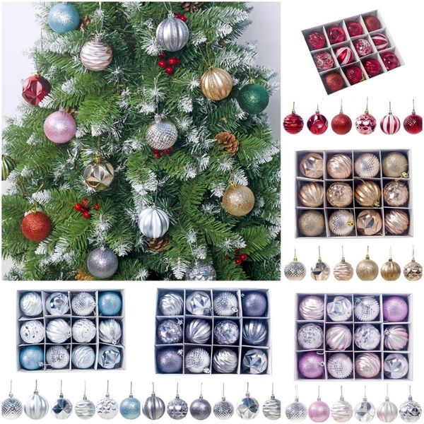 party decoration 12pcs/set boxed christmas ball glitter baubles balls ornament shop tree xmas hanging pendant
party decoration 12pcs/set boxed christmas ball glitter baubles balls ornament shop tree xmas hanging pendant