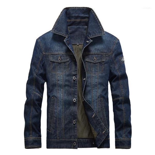 men's jackets 2021 denim jacket men cotton casual jeans spring and autumn slim denim1, Black;brown
men's jackets 2021 denim jacket men cotton casual jeans spring and autumn slim denim1, Black;brown