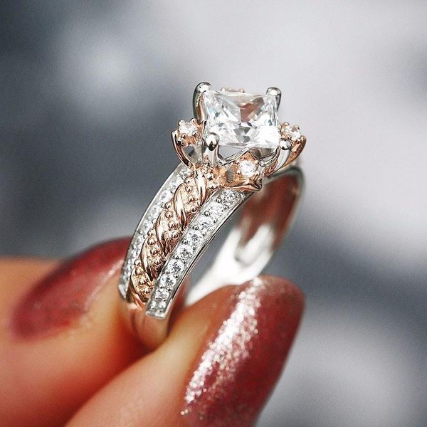 european american creative lotus rose gold ring female wedding engagement rhinestone color separation for women jewelry rings, Slivery;golden
european american creative lotus rose gold ring female wedding engagement rhinestone color separation for women jewelry rings, Slivery;golden