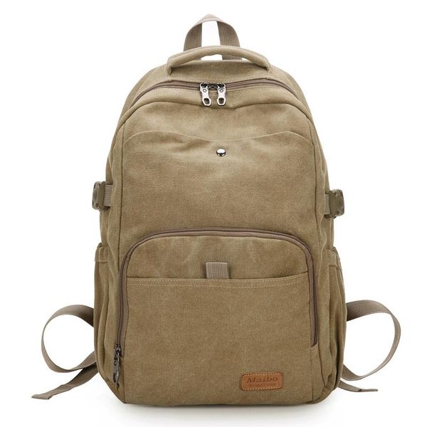 backpack retro canvas shoulders washed outdoor student simple tide large capacity school bag for teenager
backpack retro canvas shoulders washed outdoor student simple tide large capacity school bag for teenager