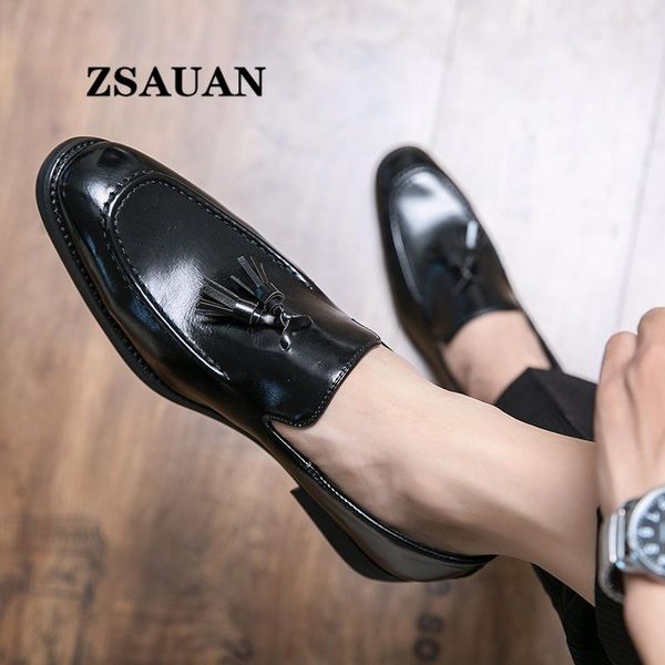 dress shoes zsauan drop red men office loafers graceful daily slip-on tassel elegant wedding plus size, Black
dress shoes zsauan drop red men office loafers graceful daily slip-on tassel elegant wedding plus size, Black