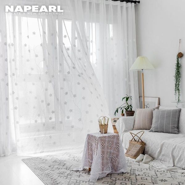 curtain & drapes embroidered floral white tulle window screen for living room bedroom luxury sheer voile blind door decor
curtain & drapes embroidered floral white tulle window screen for living room bedroom luxury sheer voile blind door decor
