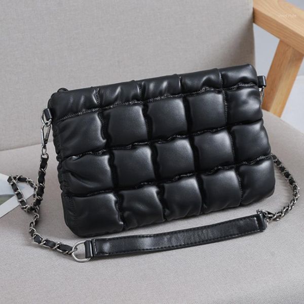 evening bags fashion lingge shoulder bag soft leather messenger small square 
evening bags fashion lingge shoulder bag soft leather messenger small square