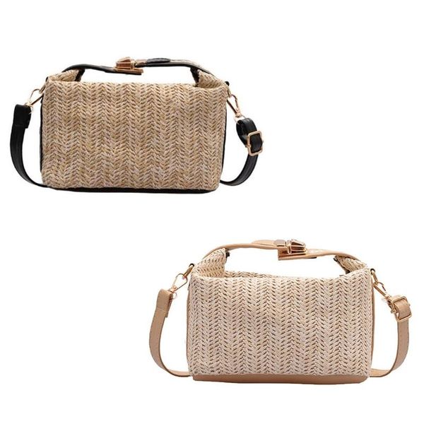 duffel bags hobo women's straw beach tote bag woven summer bohemian vacation handbag
duffel bags hobo women's straw beach tote bag woven summer bohemian vacation handbag