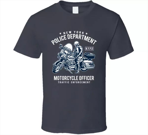 motorcycle n y p d t shirt police new york us vintage men's t-shirts gift new, White;black
motorcycle n y p d t shirt police new york us vintage men's t-shirts gift new, White;black