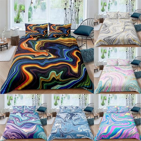 home textile luxury 3d marble pattern print 2/3pcs comfortable duvet cover pillowcase bedding sets and king eu/us/au size
home textile luxury 3d marble pattern print 2/3pcs comfortable duvet cover pillowcase bedding sets and king eu/us/au size