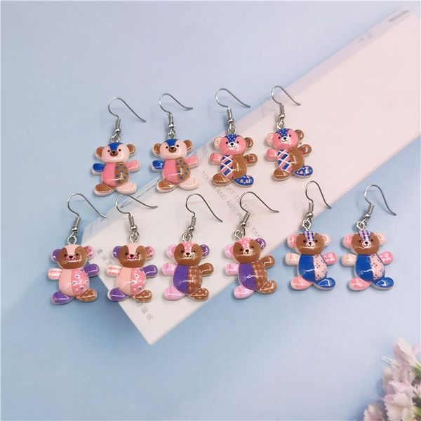 dangle & chandelier 1pair european cute animal bear drop earrings for women girl korea funny unique pendant earings jewelry christmas gift e, Silver
dangle & chandelier 1pair european cute animal bear drop earrings for women girl korea funny unique pendant earings jewelry christmas gift e, Silver