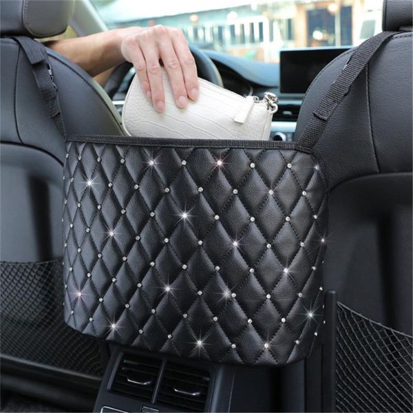 car organizer back storage bag pocket handbag holder seat side leather for stowing tidying interior accessories
car organizer back storage bag pocket handbag holder seat side leather for stowing tidying interior accessories