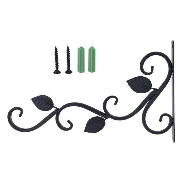 decorative objects & figurines european style wall hanging flower pot support bracket hook iron hanger plants holder balcony home decoration
decorative objects & figurines european style wall hanging flower pot support bracket hook iron hanger plants holder balcony home decoration