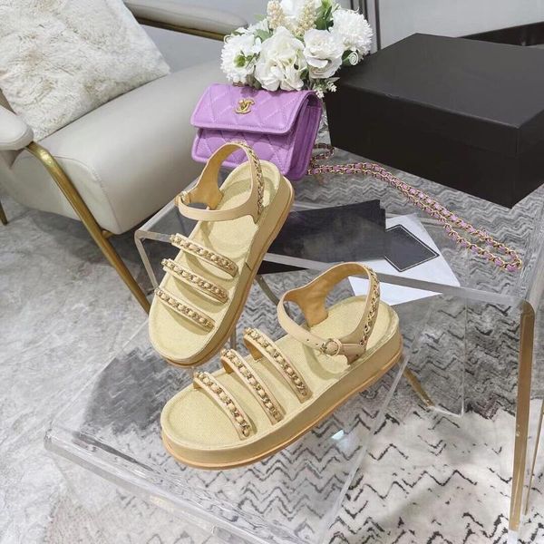 est summer shoes woman sweet leather ankle-warp sandals height increasing many chain decora, Black
est summer shoes woman sweet leather ankle-warp sandals height increasing many chain decora, Black