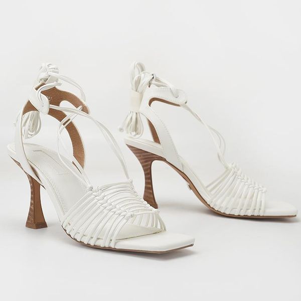dress shoes european and american style female sandal british super braided belt combination stiletto heel temperament lace-up women's, Black
dress shoes european and american style female sandal british super braided belt combination stiletto heel temperament lace-up women's, Black