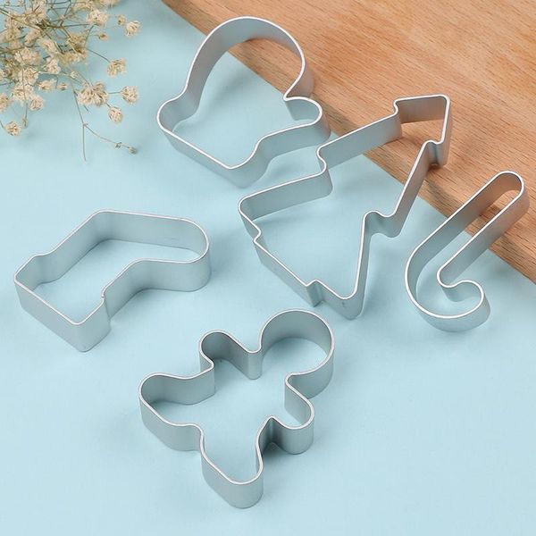 baking moulds 3/4/5pcs christmas cookie cutter tools stainless steel gingerbread men shaped holiday biscuit mold kitchen cake decorating too
baking moulds 3/4/5pcs christmas cookie cutter tools stainless steel gingerbread men shaped holiday biscuit mold kitchen cake decorating too