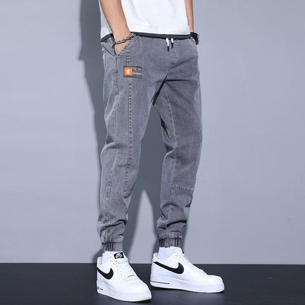 men's jeans baggy cargo men joggers casual sport sweatpants ankle-length denim trousers streetwear skateboard pants, Blue
men's jeans baggy cargo men joggers casual sport sweatpants ankle-length denim trousers streetwear skateboard pants, Blue