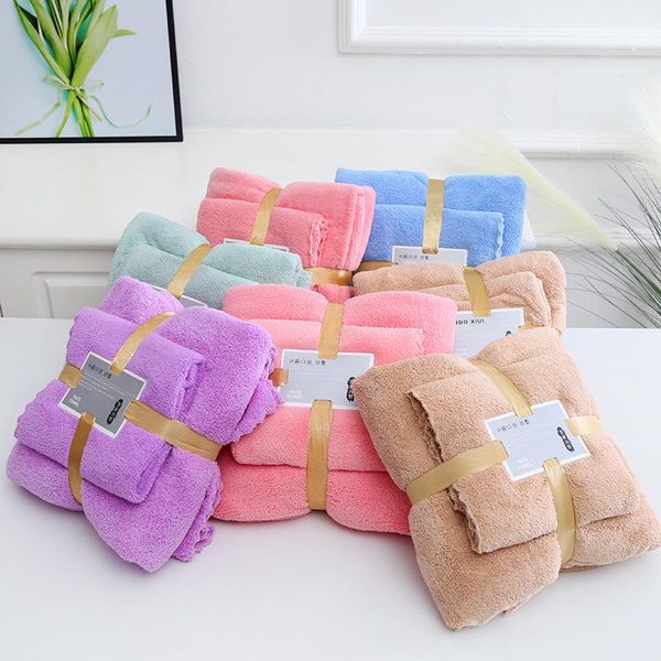 1pc multicolor towel household bathroom microfiber solid quickly dry hair face absorbent coral velvet bath suit
1pc multicolor towel household bathroom microfiber solid quickly dry hair face absorbent coral velvet bath suit