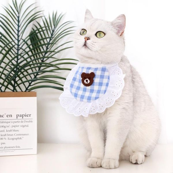 cute cartoon bear dog cat neckerchief plaid dot print lace bibs scarf saliva cleaning towel decoration costumes
cute cartoon bear dog cat neckerchief plaid dot print lace bibs scarf saliva cleaning towel decoration costumes