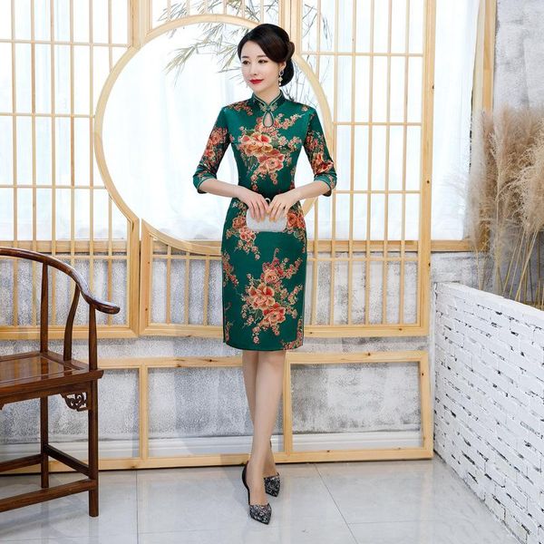 ethnic clothing fzslcyiyi evening party dress chinese style women velour qipao improved half sleeve print cheongsam vestidos oversize 4xl, Red
ethnic clothing fzslcyiyi evening party dress chinese style women velour qipao improved half sleeve print cheongsam vestidos oversize 4xl, Red