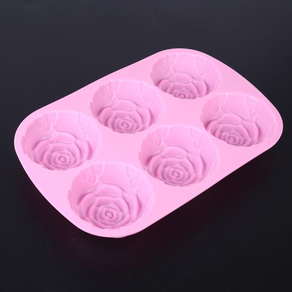 craft tools 6 cavities rose diy 3d soap mold chocolate cookies ice mould baking cake
craft tools 6 cavities rose diy 3d soap mold chocolate cookies ice mould baking cake