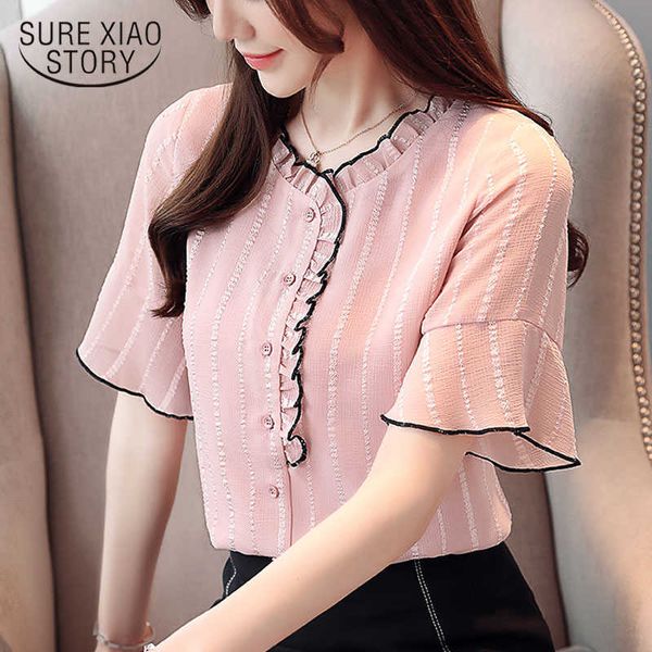 blusas mujer de moda plus size women's and blouses short sleeve chiffon blouse ladies flare sleeve shirts 3393 50 210527, White
blusas mujer de moda plus size women's and blouses short sleeve chiffon blouse ladies flare sleeve shirts 3393 50 210527, White