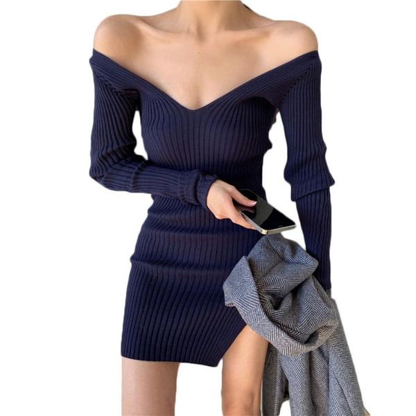 casual dresses korea style spring and autumn v-neck slim long-sleeve knitted dress women bottoming sweater female ns2716, Black;gray
casual dresses korea style spring and autumn v-neck slim long-sleeve knitted dress women bottoming sweater female ns2716, Black;gray