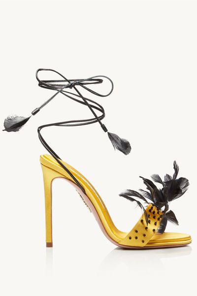ladies open-toed sandals, cross-strap stiletto heels, personalized feather-trimmed rivet party shoes, size: 34-42,yellow, Black
ladies open-toed sandals, cross-strap stiletto heels, personalized feather-trimmed rivet party shoes, size: 34-42,yellow, Black