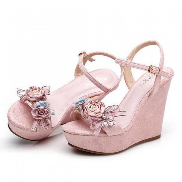 dress shoes summer 2021 wedges sandals pink size 31-39 women with flowers platform holiday, Black
dress shoes summer 2021 wedges sandals pink size 31-39 women with flowers platform holiday, Black