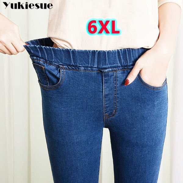 spring summer plus size 5xl high elastic waist stretch ankle length push up mom jeans for women skinny pants capris jeans 210616, Blue
spring summer plus size 5xl high elastic waist stretch ankle length push up mom jeans for women skinny pants capris jeans 210616, Blue