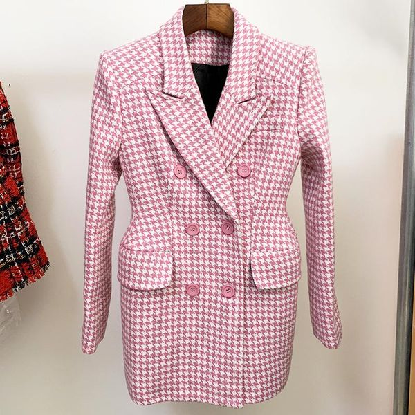 women's suits & blazers pink plaid woolen coat autumn winter women jackets suit collar houndstooth long coats warm thick tweed blazer f, White;black
women's suits & blazers pink plaid woolen coat autumn winter women jackets suit collar houndstooth long coats warm thick tweed blazer f, White;black