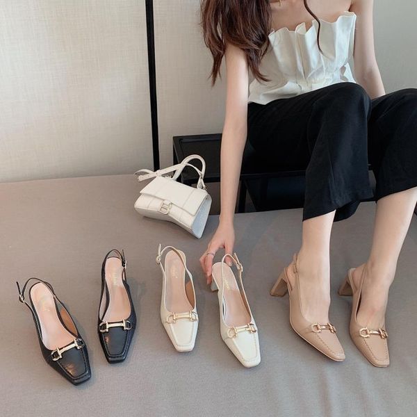 dress shoes fashion baotou sandals women's summer 2021 style all-match thick-heeled fairy with a word belt single, Black
dress shoes fashion baotou sandals women's summer 2021 style all-match thick-heeled fairy with a word belt single, Black