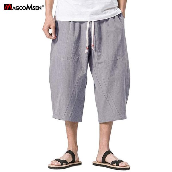 men's pants magcomsen baggy cotton linen harem men 2021 summer harajuku streetwear hip hop wide leg trousers casual 3/4 capri pant, Black
men's pants magcomsen baggy cotton linen harem men 2021 summer harajuku streetwear hip hop wide leg trousers casual 3/4 capri pant, Black