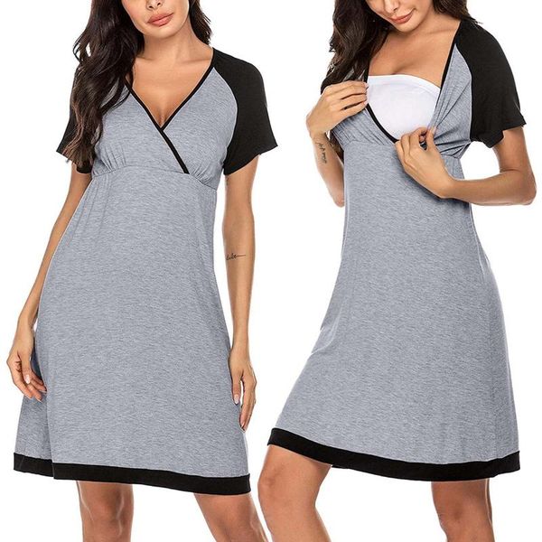 maternity dresses pregnant women clothes short-sleeved irregular dress with waist pregnancy vestido 2021, White
maternity dresses pregnant women clothes short-sleeved irregular dress with waist pregnancy vestido 2021, White