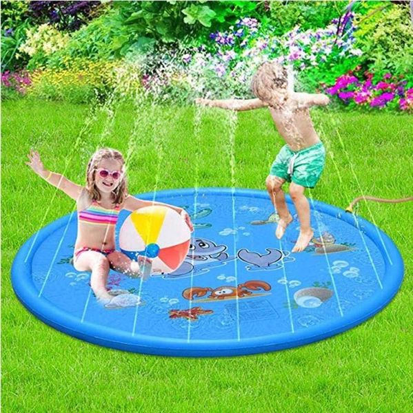170cm inflatable spray water cushion summer kids play mat lawn games pad sprinkler toys outdoor tub swiming pool toy pads
170cm inflatable spray water cushion summer kids play mat lawn games pad sprinkler toys outdoor tub swiming pool toy pads