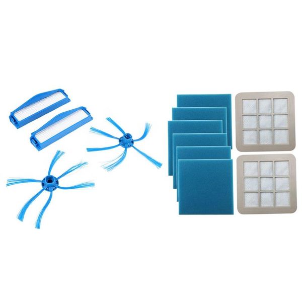 vacuum cleaners 2pcs hepa filter+2 side brush kit for fc8007 fc8792 & 1set filter with cotton fc5225 fc5226
vacuum cleaners 2pcs hepa filter+2 side brush kit for fc8007 fc8792 & 1set filter with cotton fc5225 fc5226