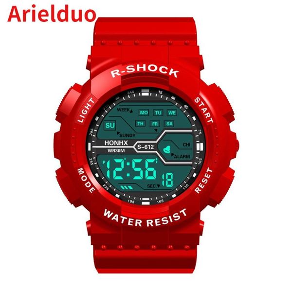 wristwatches arielduo fashion waterproof men's boys lcd digital satch date rubber sports watch women's student, Slivery;brown
wristwatches arielduo fashion waterproof men's boys lcd digital satch date rubber sports watch women's student, Slivery;brown