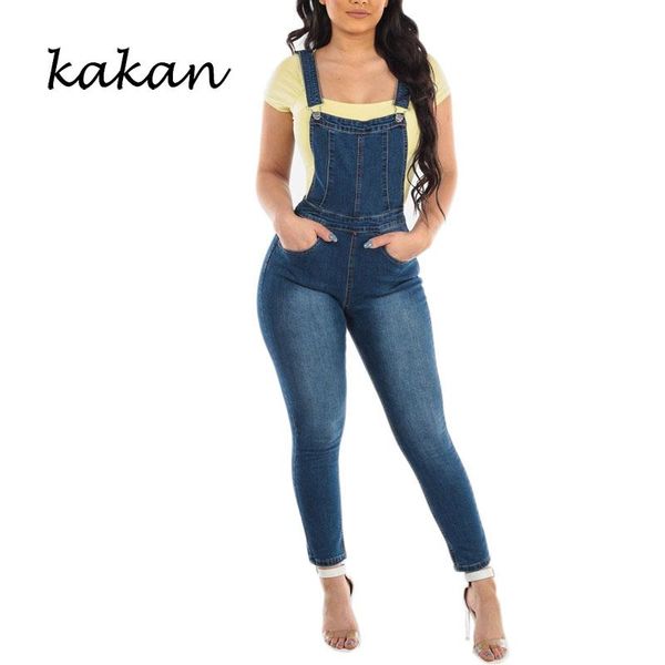 women's jumpsuits & rompers kakan 2021 autumn selling denim jumpsuit strap sleeveless slim, Black;white
women's jumpsuits & rompers kakan 2021 autumn selling denim jumpsuit strap sleeveless slim, Black;white