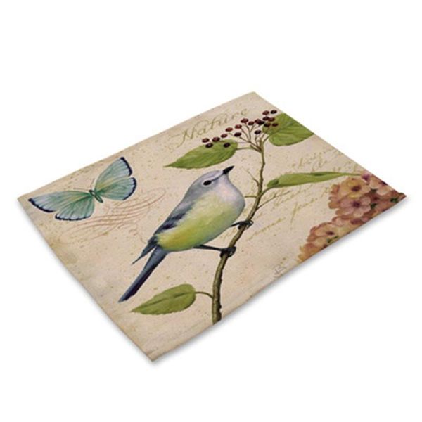 table runner pastoral style animal birds placemats for kitchen cotton bowl cup mat pad heat protection dining mats
table runner pastoral style animal birds placemats for kitchen cotton bowl cup mat pad heat protection dining mats