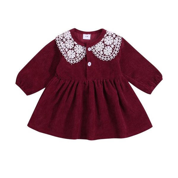 girl's dresses christmas baby girls dress casual long sleeve fashion solid color corduroy lace doll collar a-line princess 0-24, Red;yellow
girl's dresses christmas baby girls dress casual long sleeve fashion solid color corduroy lace doll collar a-line princess 0-24, Red;yellow