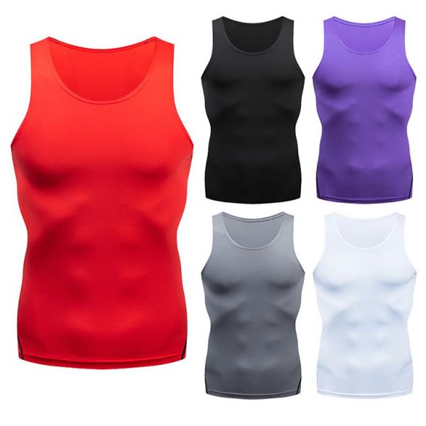 running jerseys men compression tank vest sports fitness sleeveless workout slimming body shaper t-shirts tights breathable, Black;blue
running jerseys men compression tank vest sports fitness sleeveless workout slimming body shaper t-shirts tights breathable, Black;blue